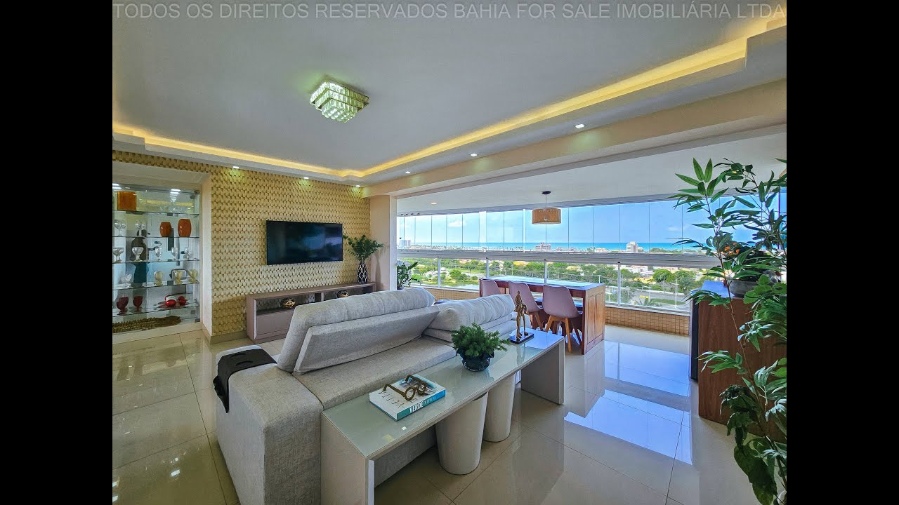 Apartamento 3 suítes em Patamares, vista mar e lazer exclusivo – R$ 1.080M!