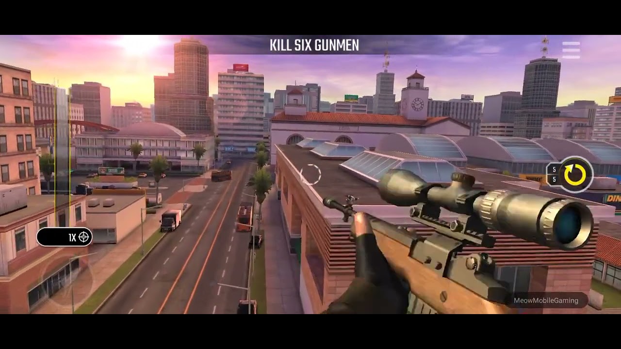 Pure Sniper Z7 Mission 17 City Cruisin Kill Six Gunmen