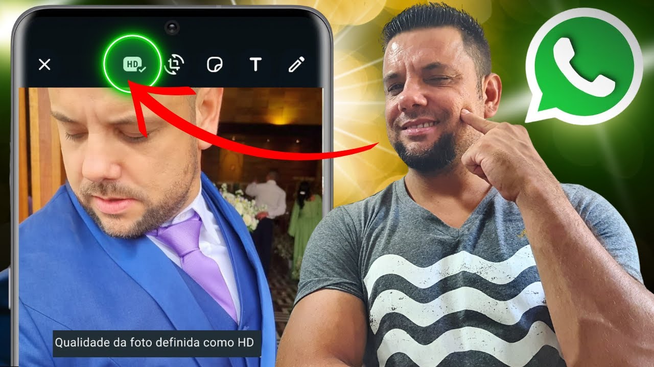 ESSA É A FORMA MAIS SIMPLES E RÁPIDA PARA POSTAR FOTOS COM QUALIDADE MÁXIMA NO STATUS DO WHATSAPP