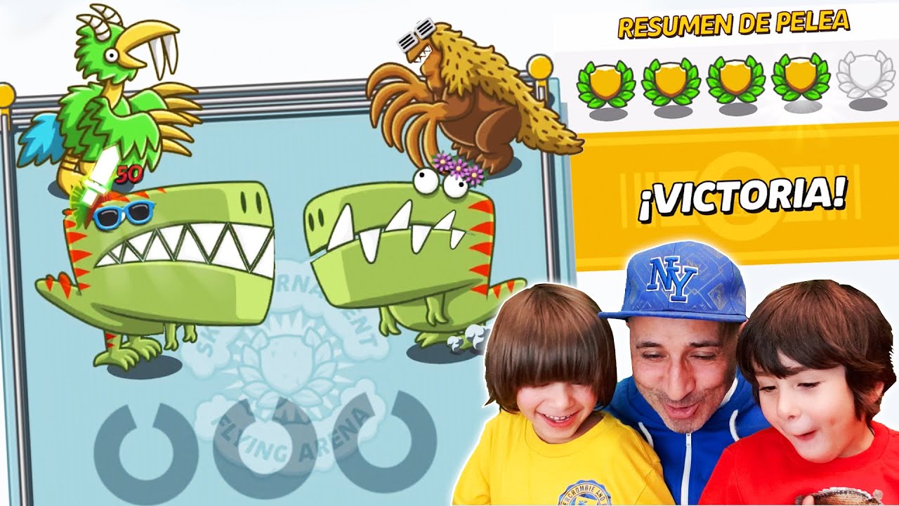A por las 5 VICTORIAS en el SKY TOURNAMENT!! SUPER COMBATES en CRAZY DINO PARK!!