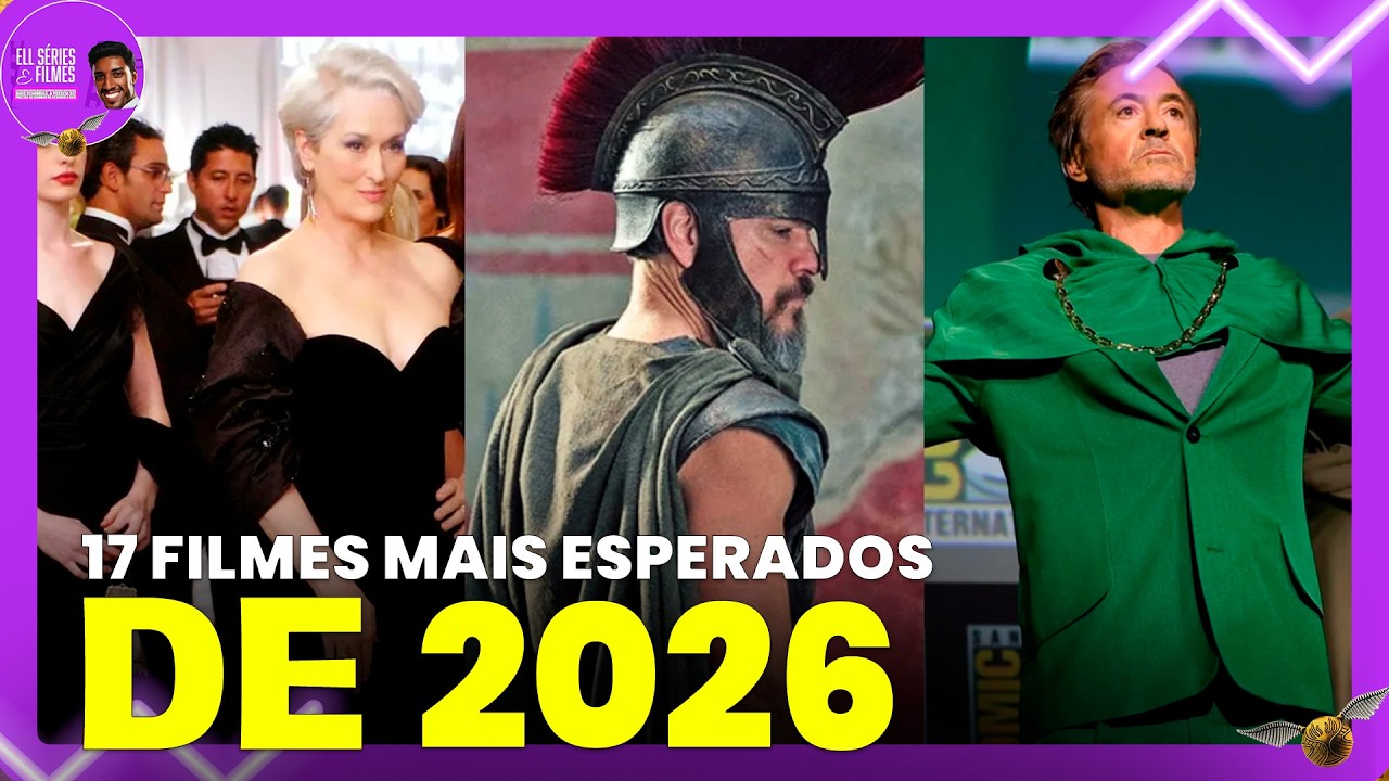 17 FILMES IMPERDÍVEIS DE 2026