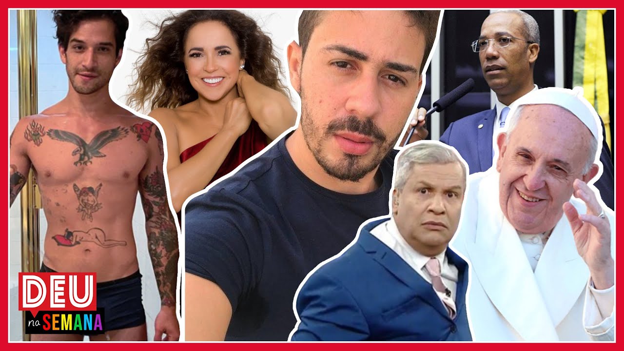 Estátua do Carlinhos Maia | Papa apoia união gay | Tyler Posey: bissexual e 💼 - Deu Na Semana