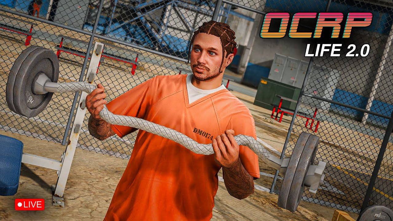 Day 2 Of PRISON In OCRP Life!