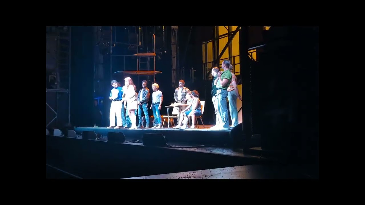 The Outsiders (touring) Dallas Fair Park #curtaincall 11/16/25 matinee