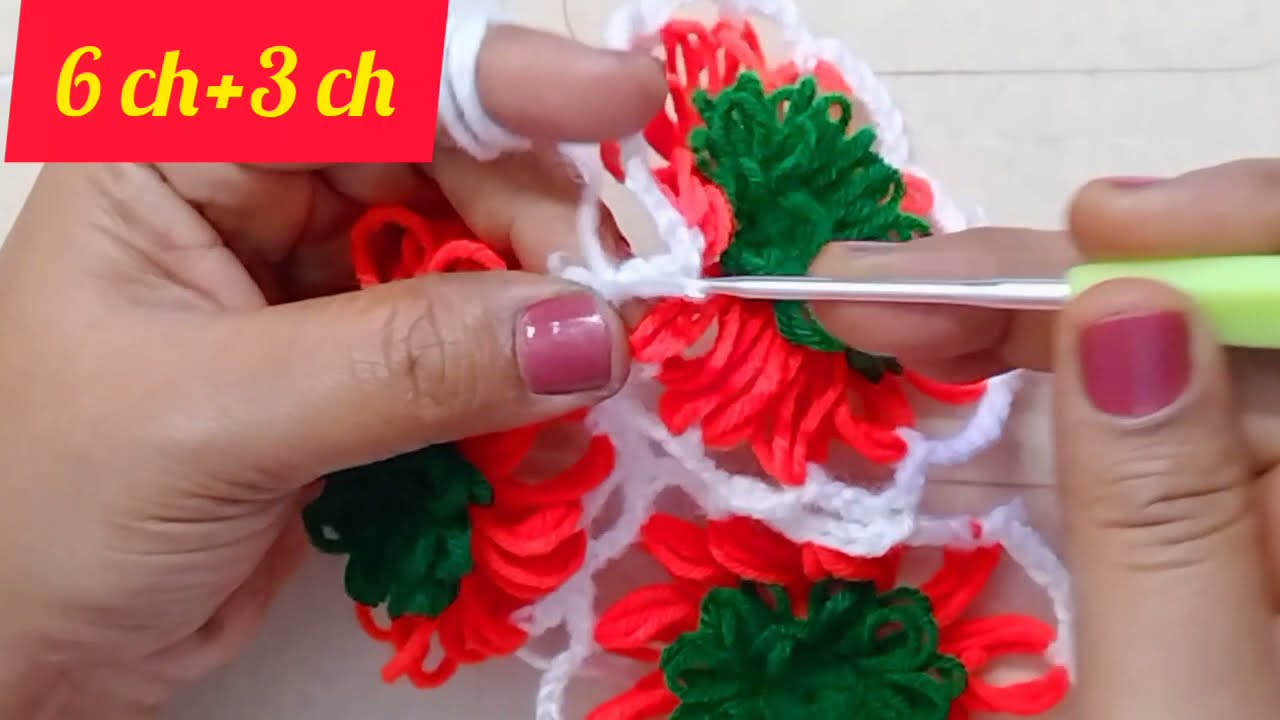#design-27🔥Learn How To Make Flower Loom Bloom To Make #Blanket/Table Cloth✨👌