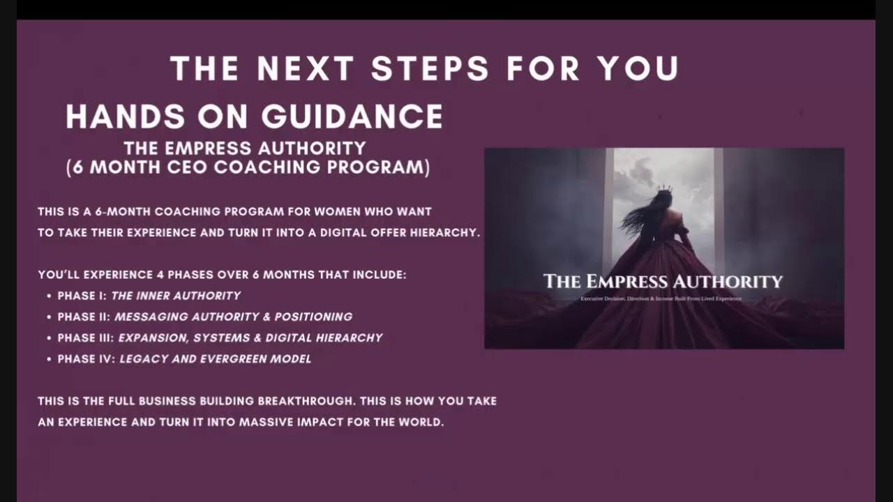 Turn Your Experience to a Digital Offer (Masterclass)
