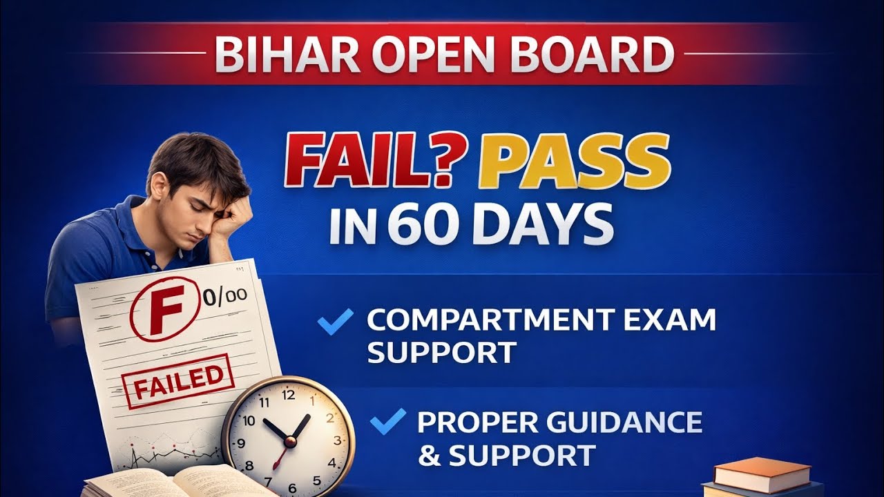 Bbose admission 2026 Last date | bihar open board admission | Compartment exam 2026 | inter Result