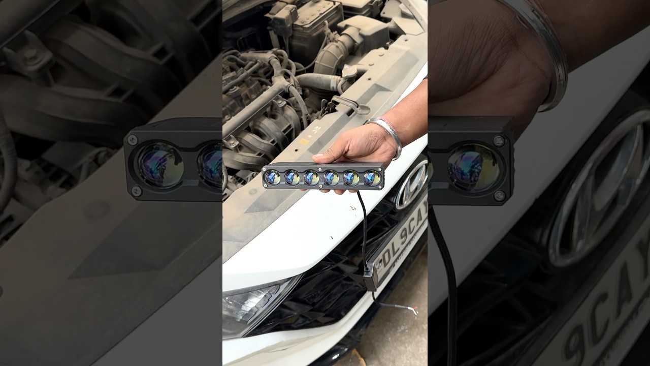 Mini Dual 6lens Barlight😍#automobile #cars #shorts