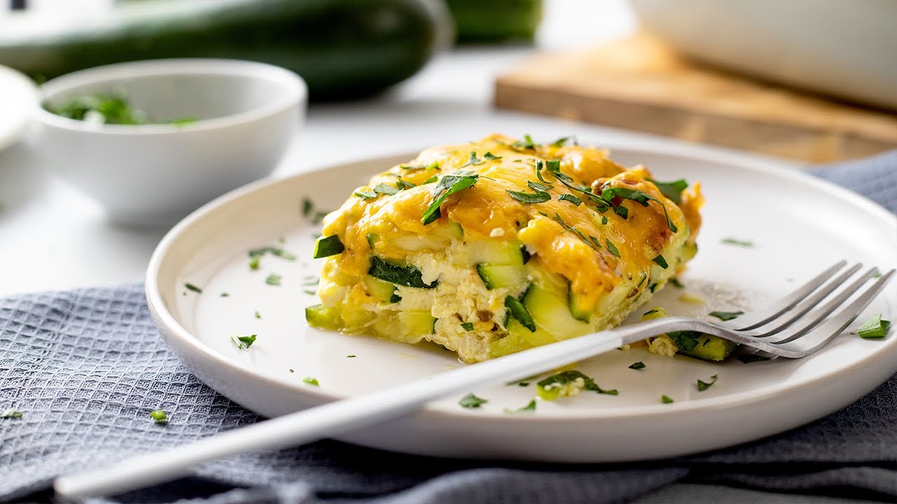 Keto Cheesy Zucchini Casserole