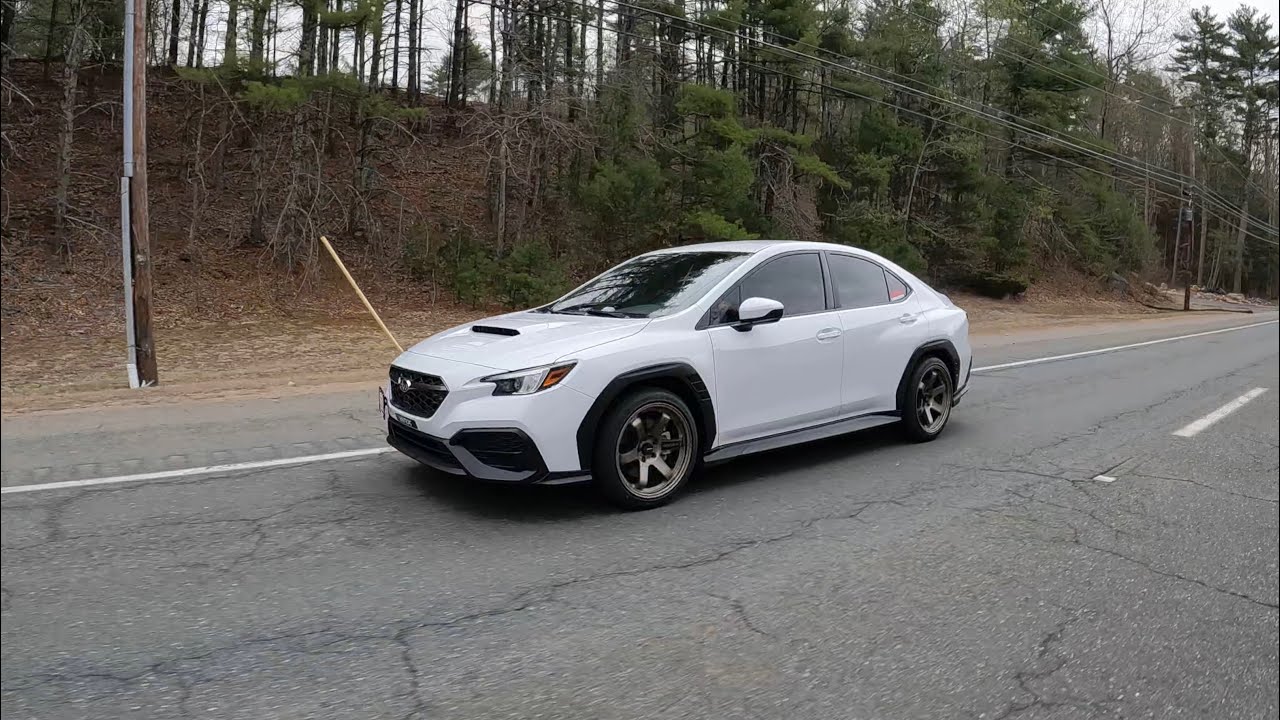 2022 WRX Nameless 5&rdquo; Axle Back Mufflers 3&rdquo; Double Walled Tips