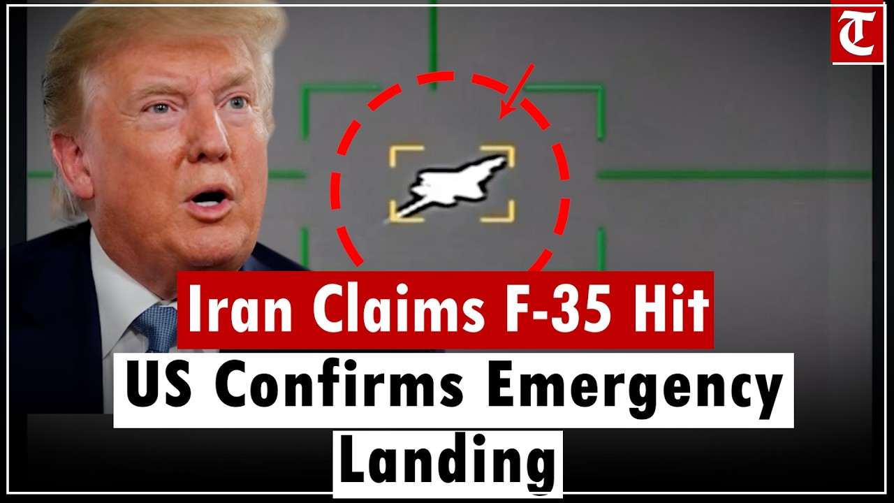 Iran claims 'world's first' hit on US F-35 fighter jet; US confirms emergency landing