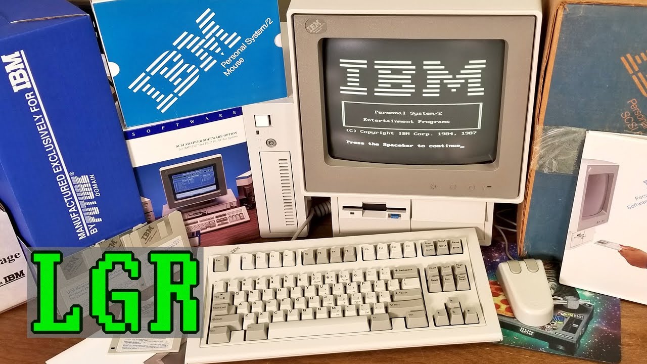 1987 IBM PS/2 Model 25 + Model M SSK Unboxing & Setup