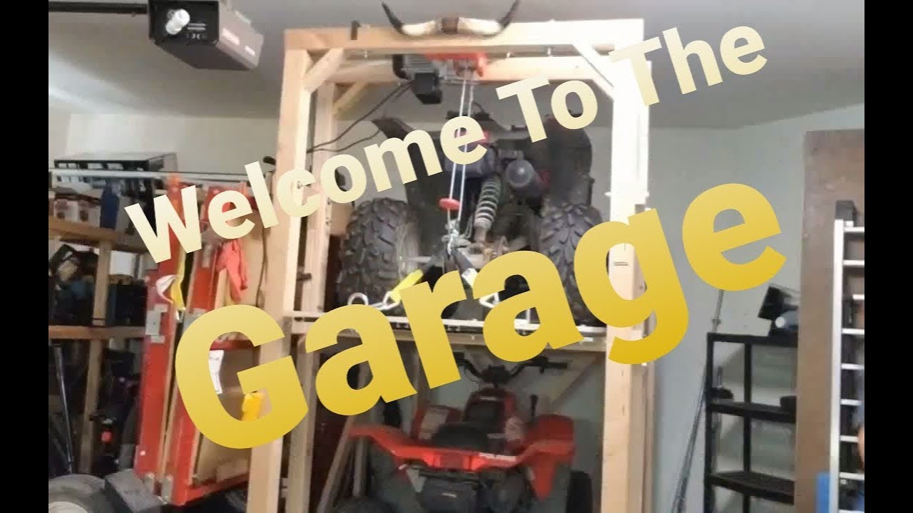 Atv Storage -Stacker - Welcome To The Garage