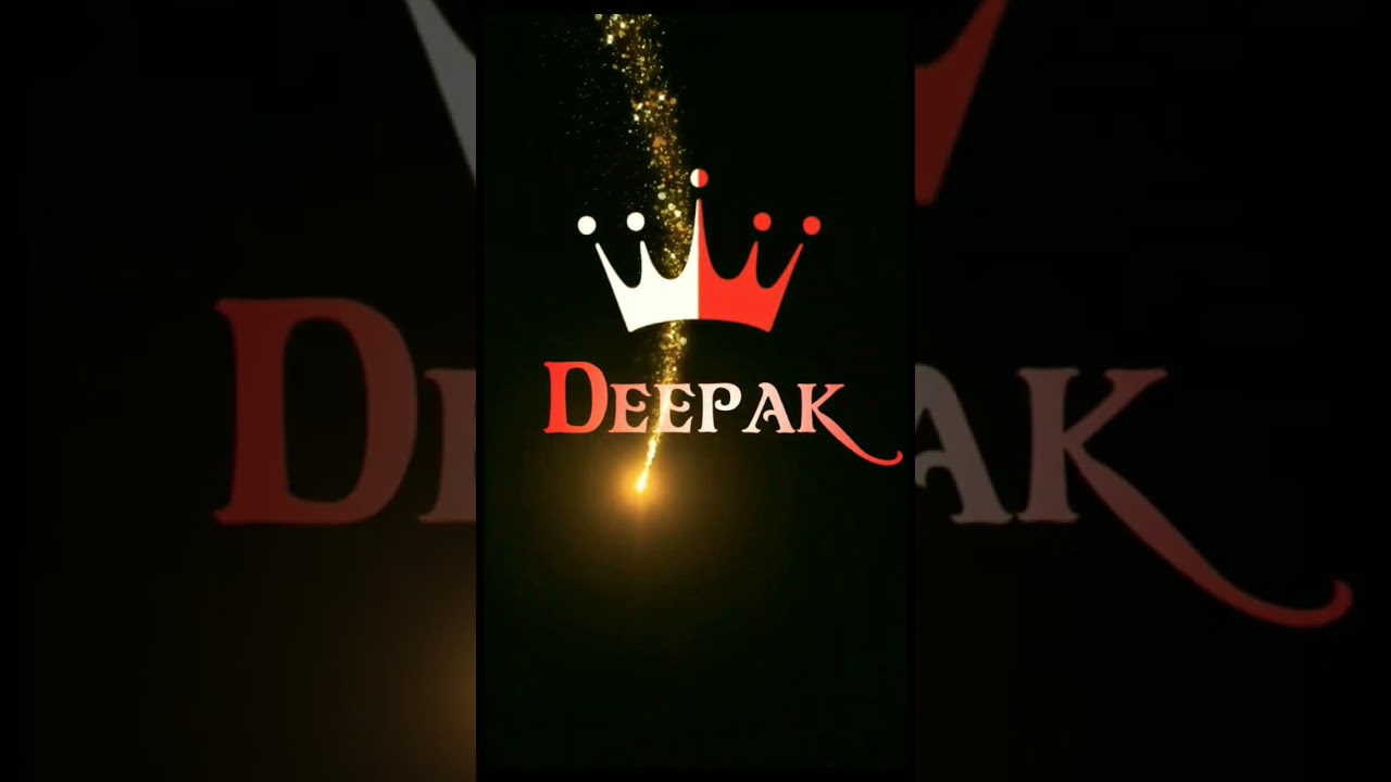 Deepak name whatsap status || name art video || #trending #shorts #whatsappstatus #video