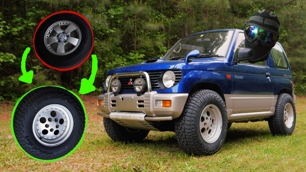 Huge Tires On Kei SUV! Will They Fit?!