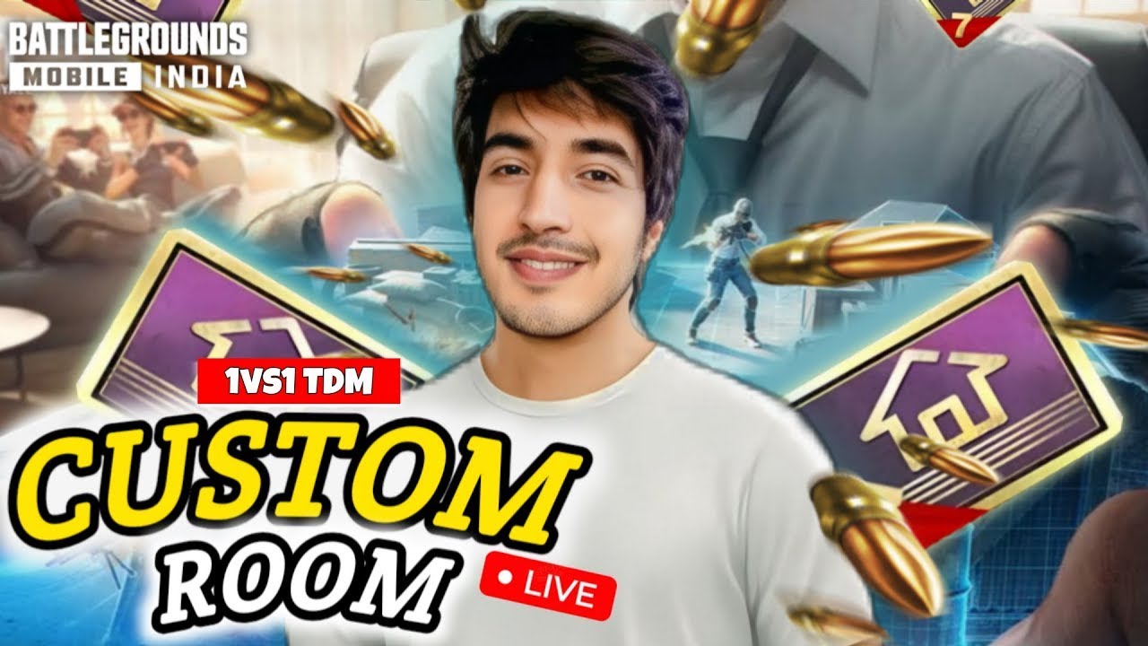 BGMI LIVE 1v1 TDM CUSTOM ROOM🔴| BGMI NEW 4.2 UPDATE ! ❤🥰 