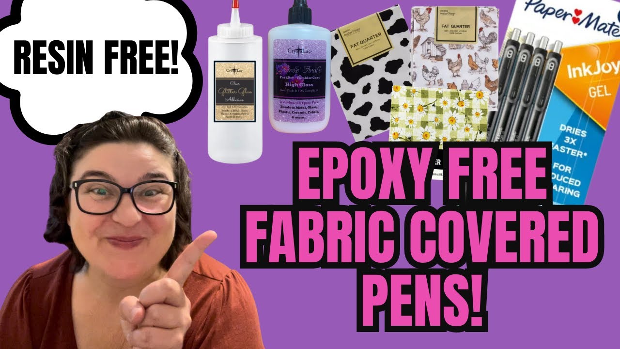 Diy Fabric Covered Pens