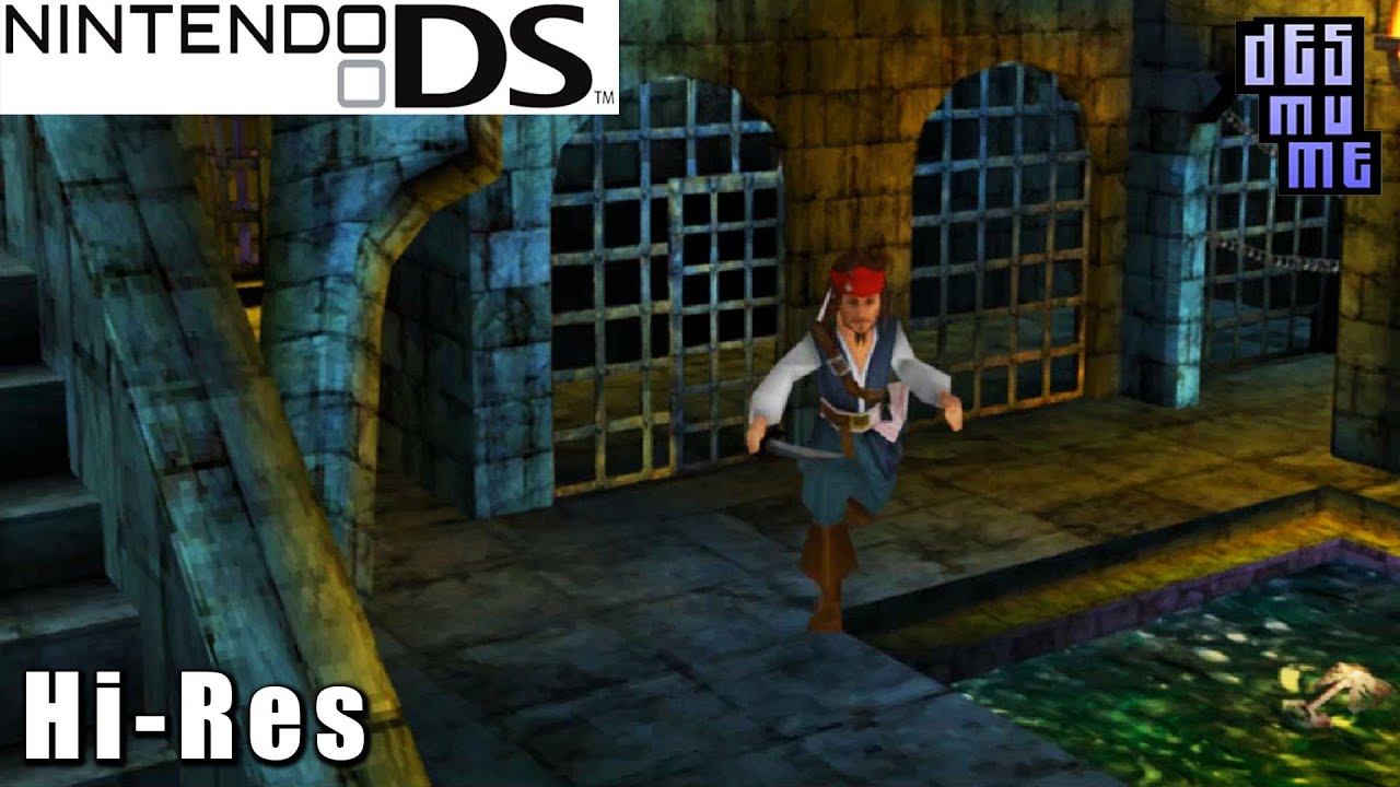 Pirates of the Caribbean: Dead Man's Chest - Nintendo DS Gameplay High Resolution (DeSmuME)