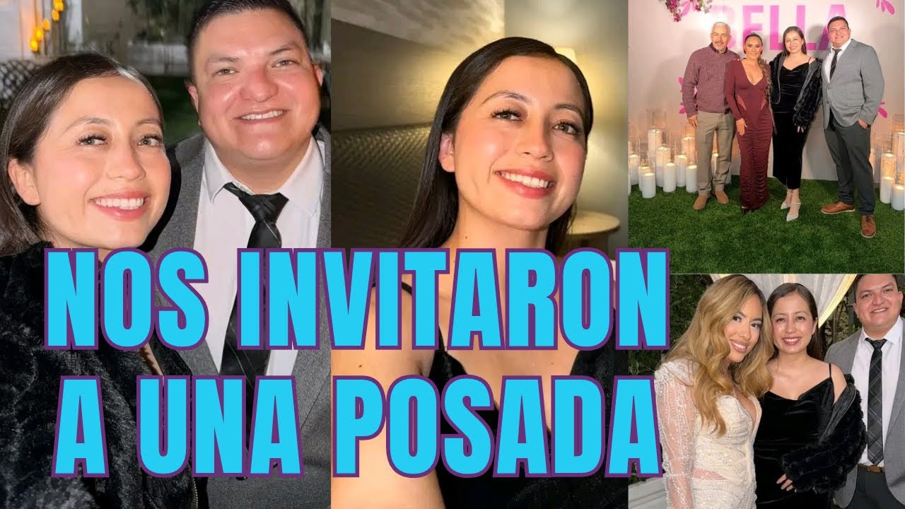 Nos invitaron a una posada navideña y la pasamos muy bien/mariajessica 🫶🏻 