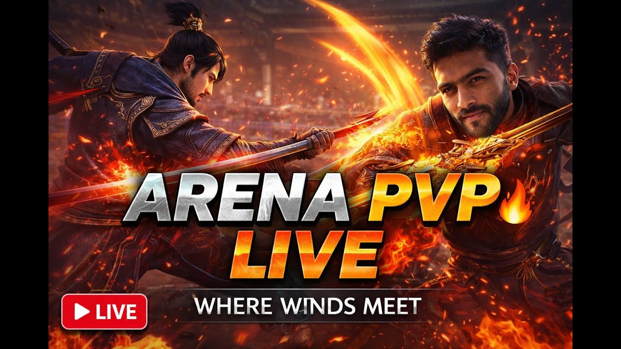 Arena PvP Hell! 😈 Day 46 Grinding to TOP Rank | Where Winds Meet LIVE 