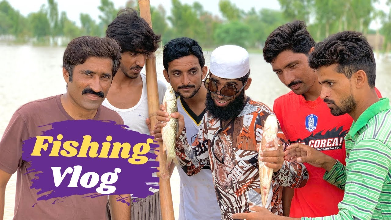 Fishing 🎣 Vlog | Machli ka Shikar Selab Mein | Best Fishing Video