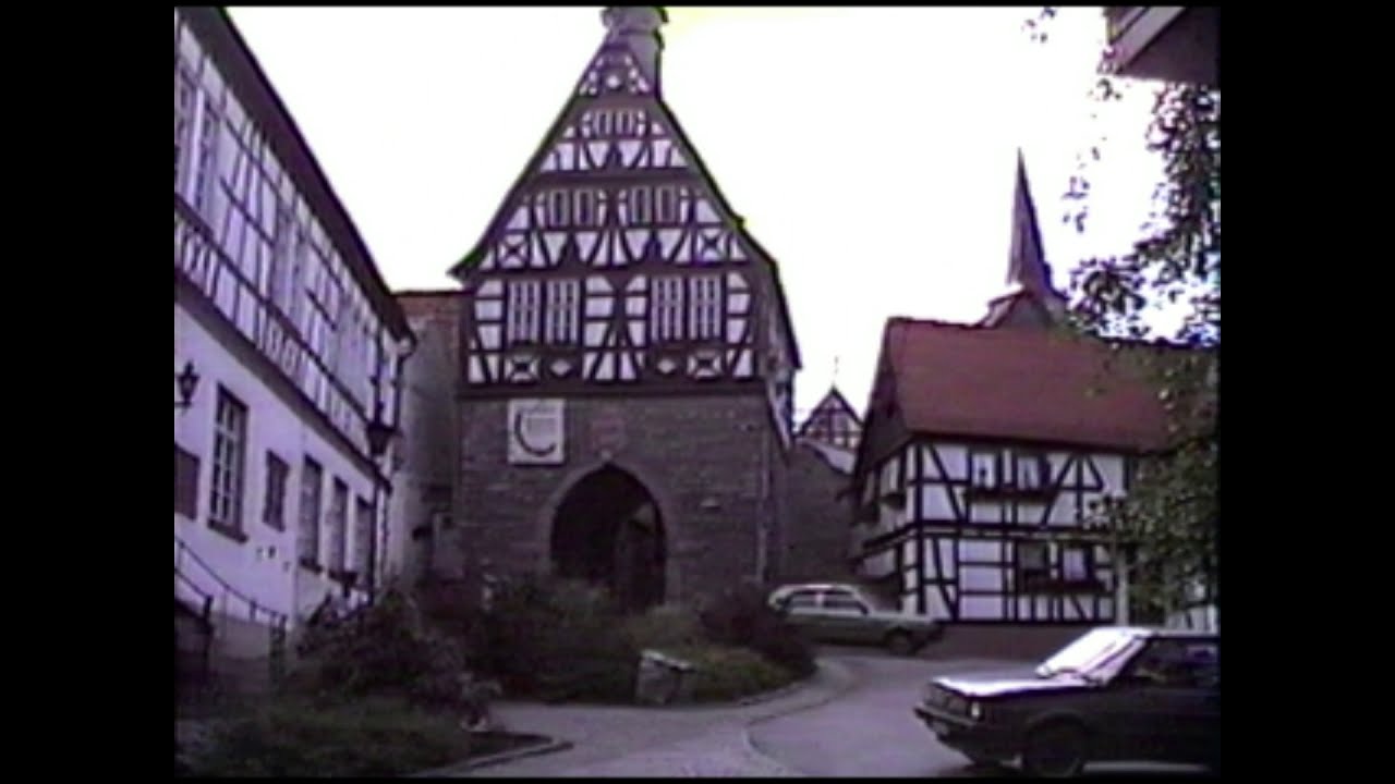 Walk Around Oberursel, West Germany 1988 [Fixed]