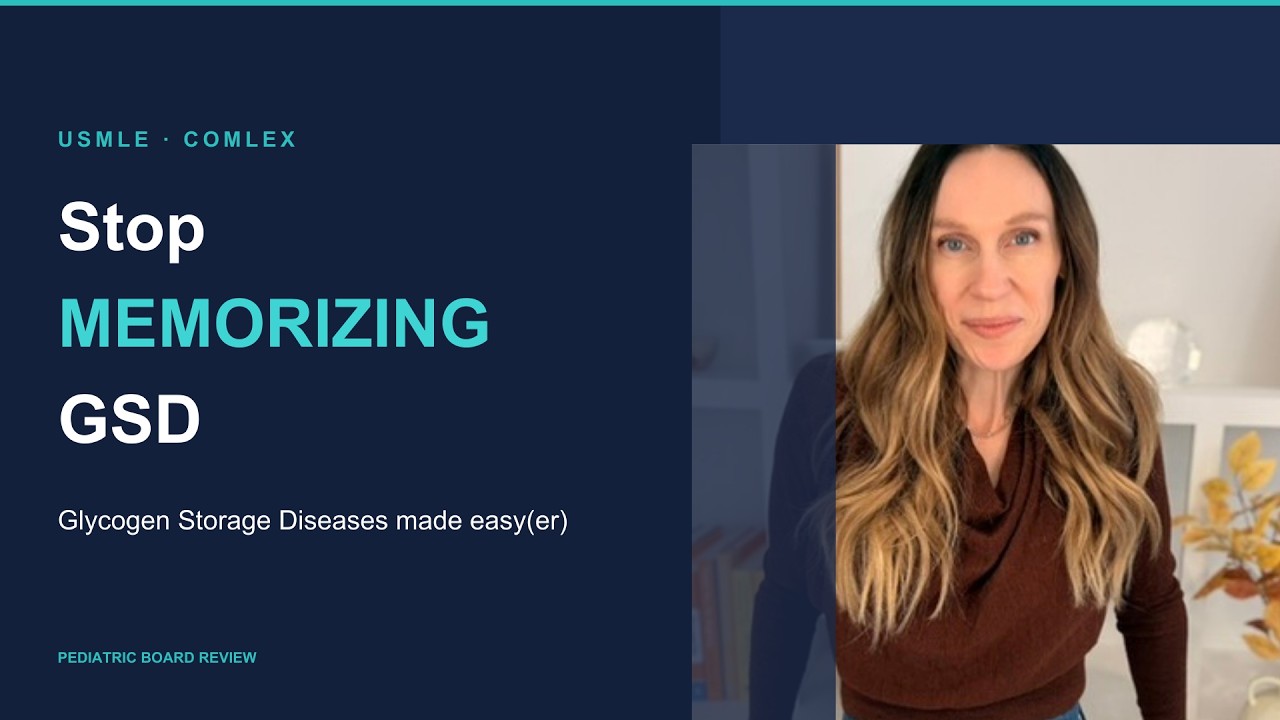 Stop Memorizing Glycogen Storage Diseases | USMLE & COMLEX