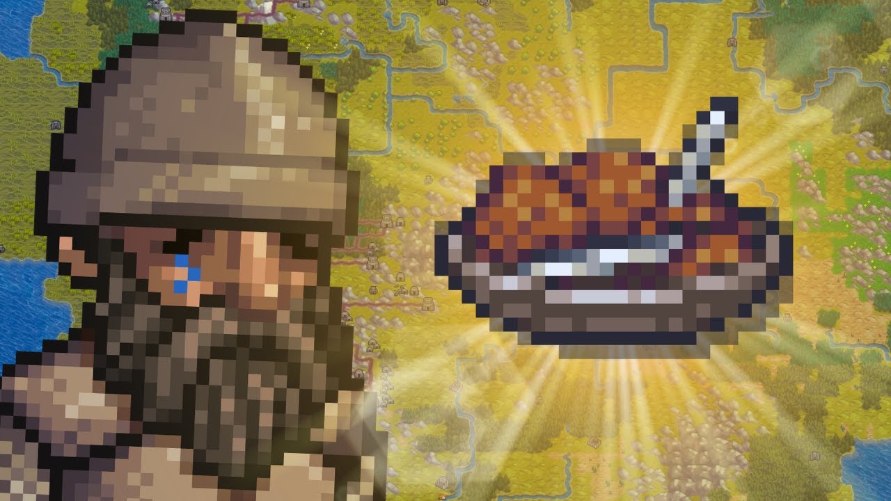 When Dwarf Fortress meals were Insane.