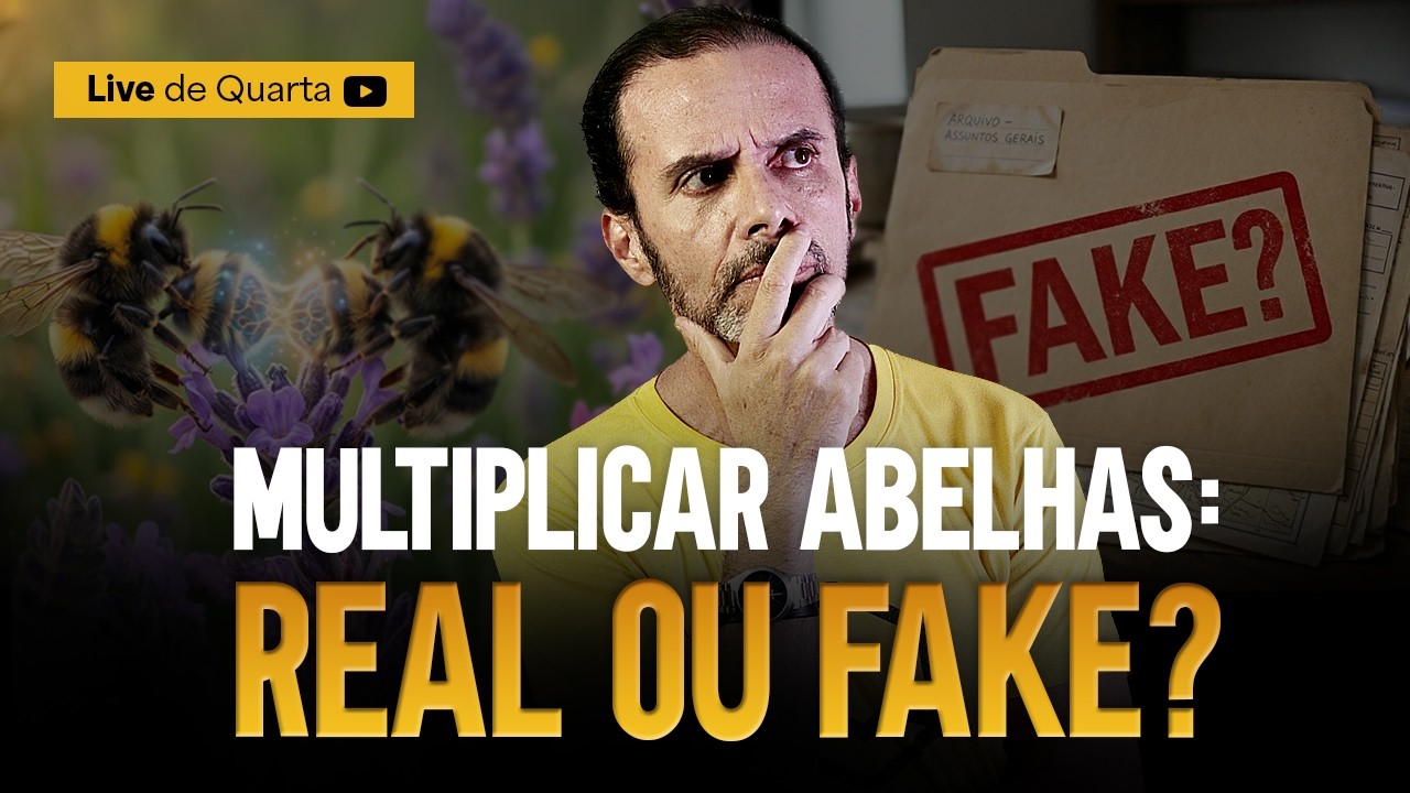 Multiplicação de Enxames: 4 métodos para crescer o apiário sem comprar abelhas - Live de Quarta