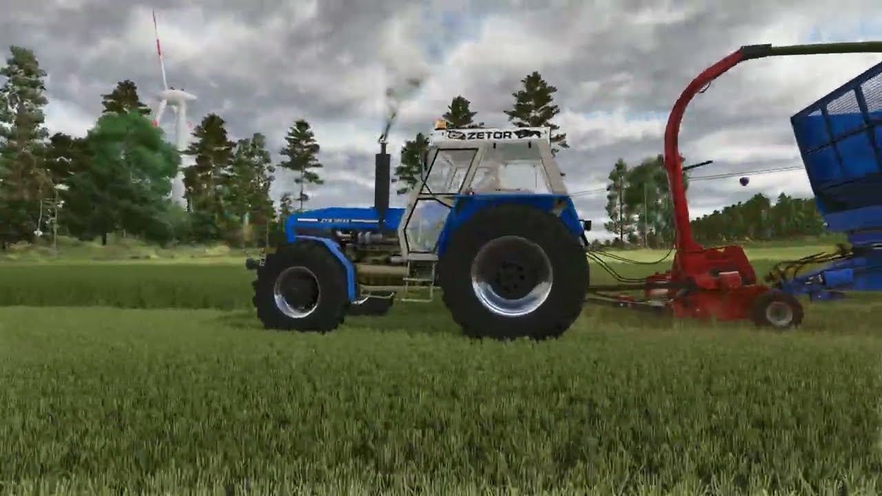 Farming Simulator 25 Sečení rozhoz vápna hnojení