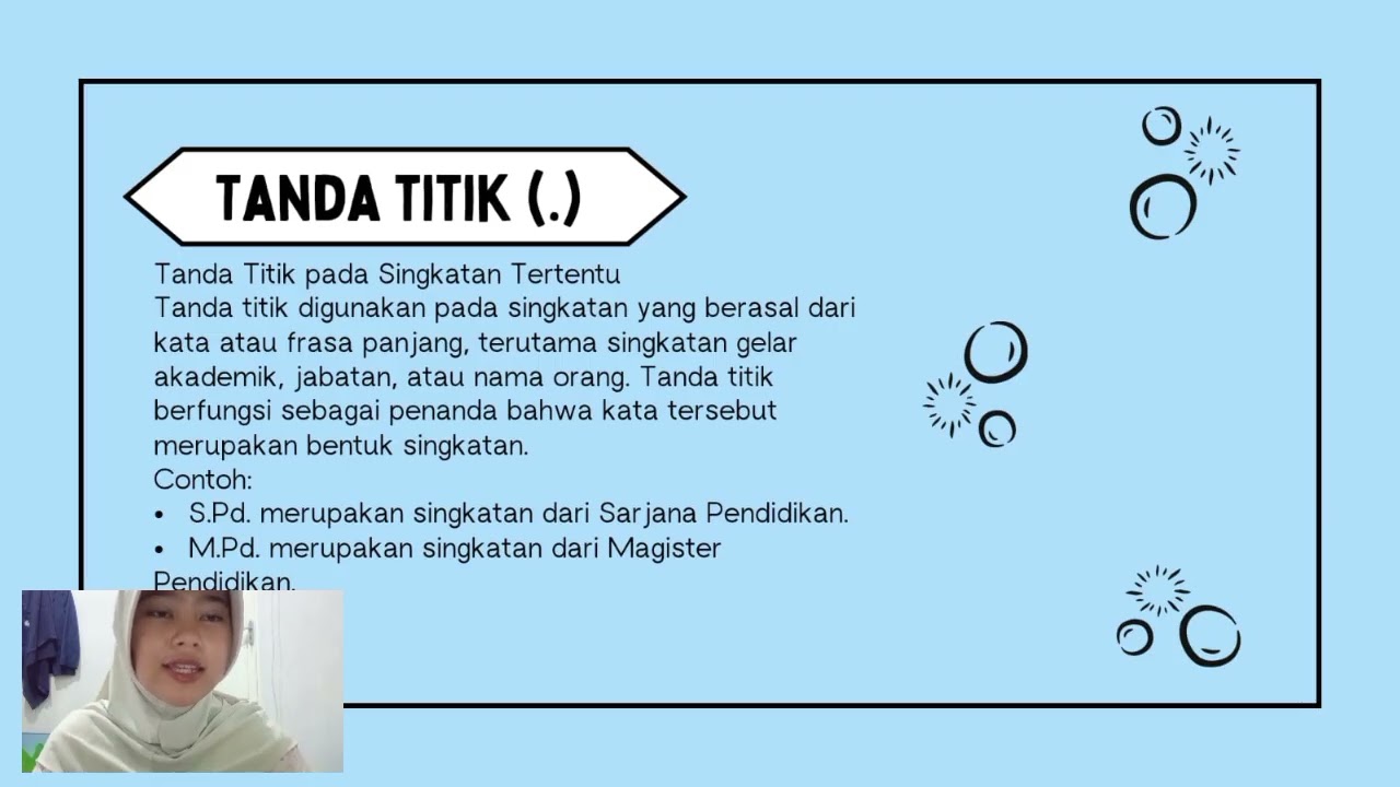 Video Presentasi_ Tata ejaan penggunaan tanda titik dan tanda koma
