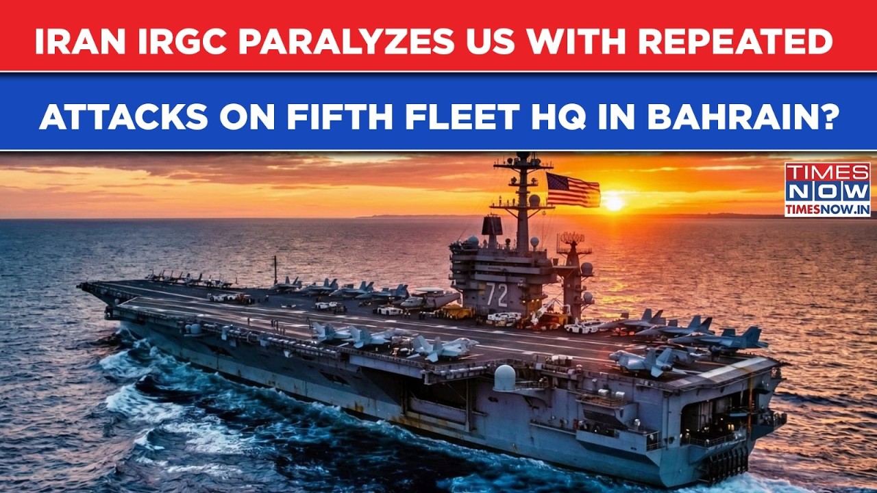 IRAN PARALYZES US: IRGC Missiles, Drones Repeatedly Target Trump Navy's Fifth Fleet HQ In Bahrain?
