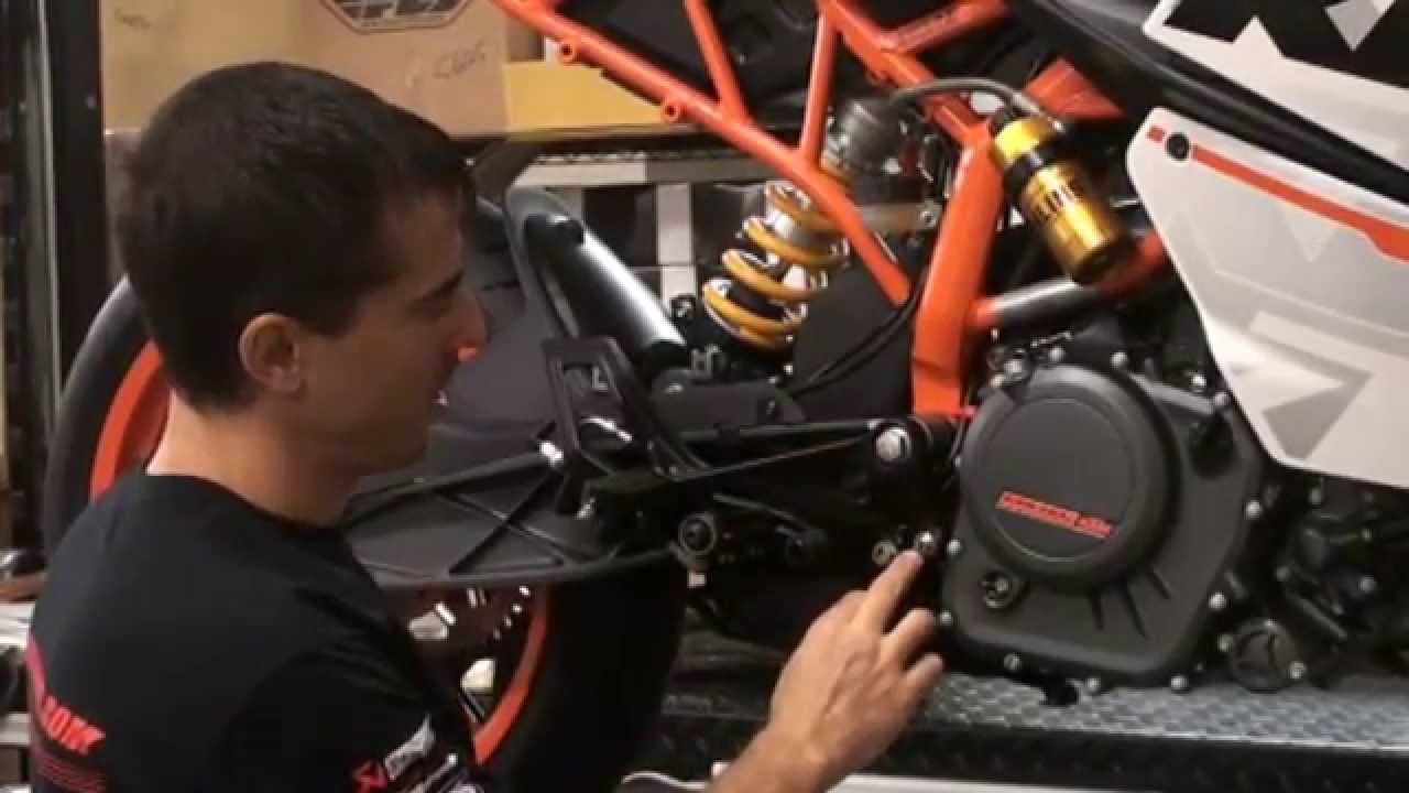 KTM RC390 Driven Rear Sets Installation video  #Hardracing #DrivenUSA #RC390