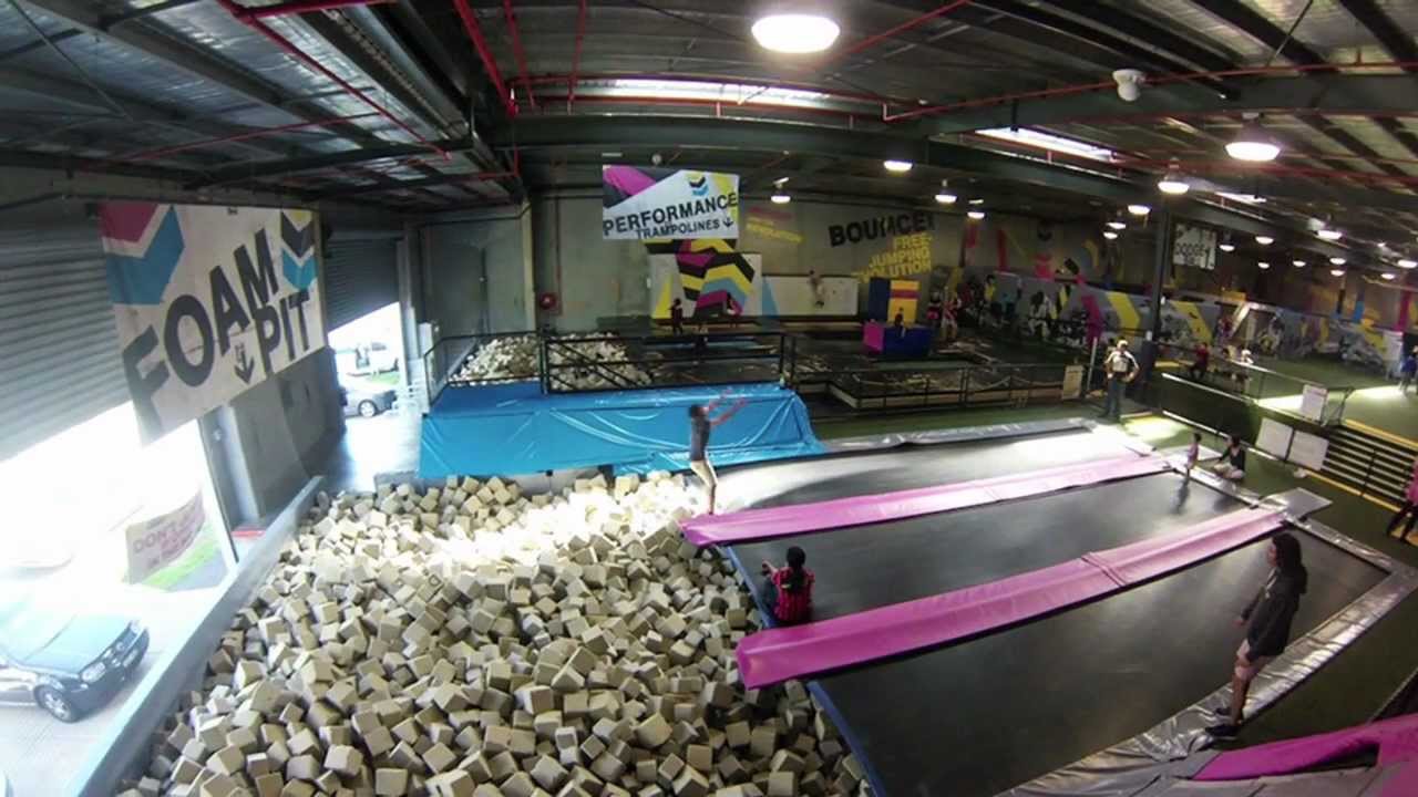Bounce Inc Trampoline Park Melbourne 2013 GoPro