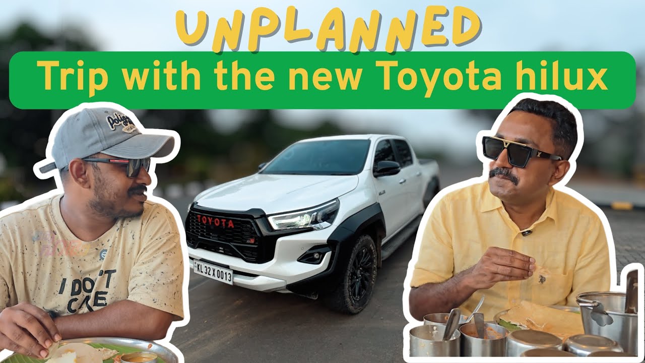 UNPLANNED TRIP WITH THE NEW TOYOTA HILUX🚗💨🗺️#viral#automobile #offroad #travel #unplanned #carvlog