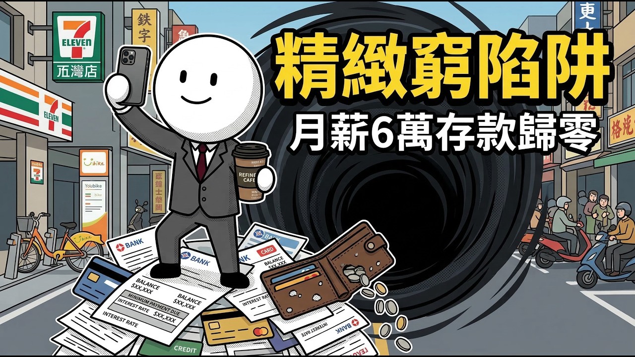 為什麼你賺再多也買不起房？硬核剖析「偽自我投資」底層邏輯！戒掉3個習慣逆轉人生