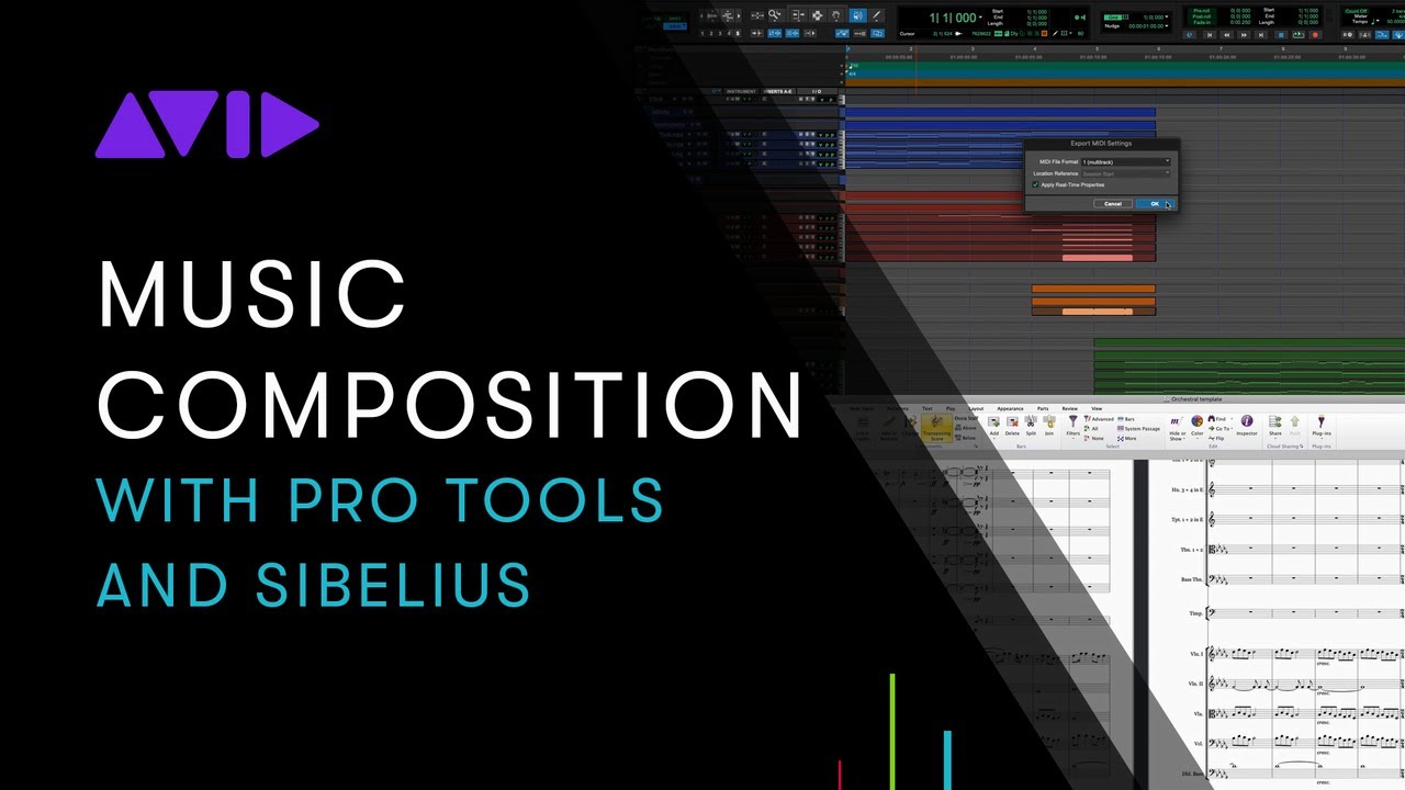 Music Composition with Pro Tools and Sibelius​