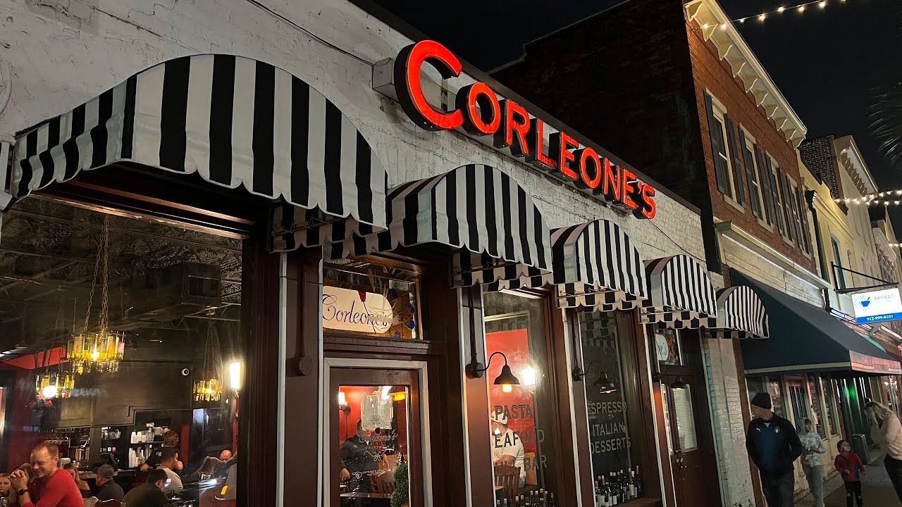 Eating at Corleone's Italian Restaurant in Savannah, GA | Italian Restaurant Review