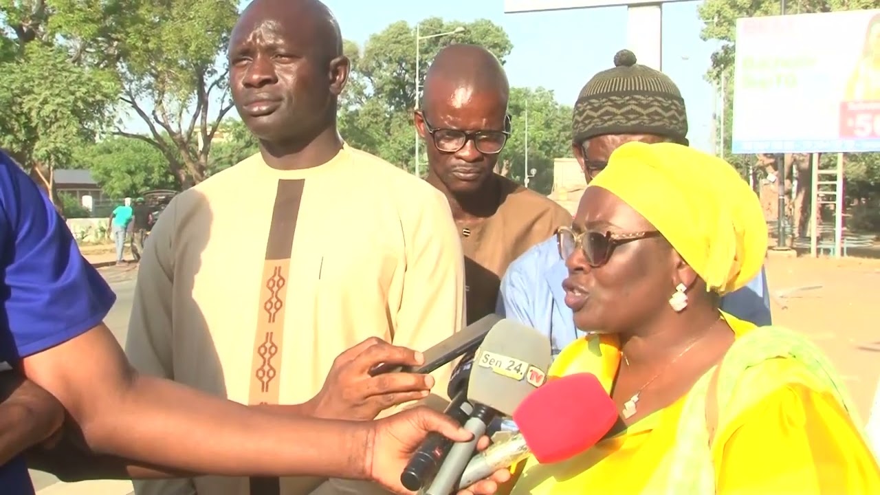 Visite de Chantier du Maire Babacar Diop à Thiès