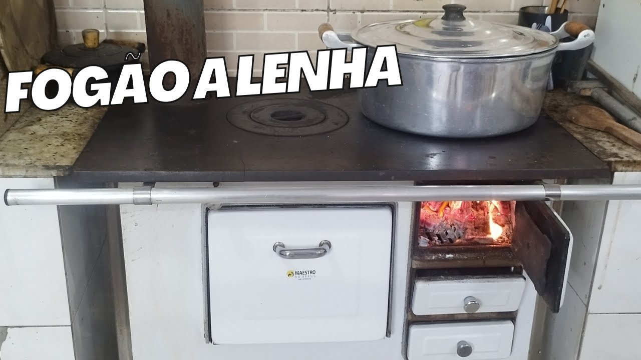 Fog&atilde;o a lenha maestro, vem tirar suas d&uacute;vidas