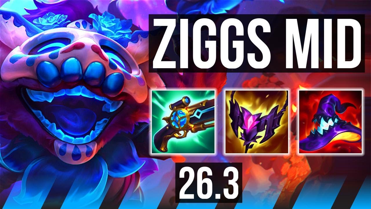 ZIGGS vs MALZAHAR (MID) | EUW Master | 26.3