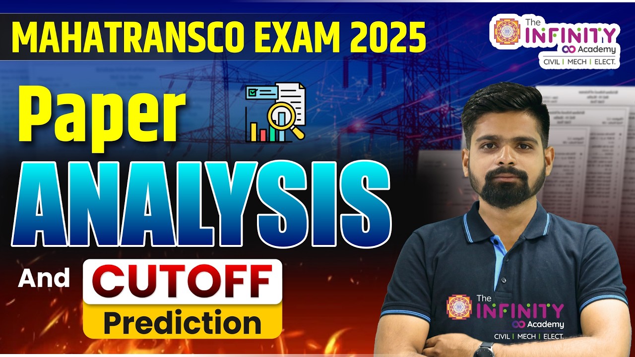 MAHATRANSCO EXAM 2025 | AE paper analysis | Cutoff Prediction |#mahatransco #aecivil