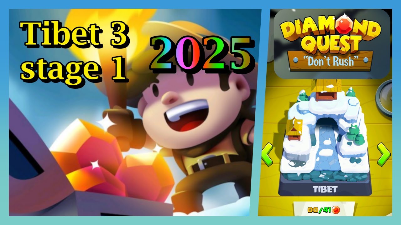 Diamond quest: don't rush! Tibet 3 stage 1 #diamondquest #diamondgame