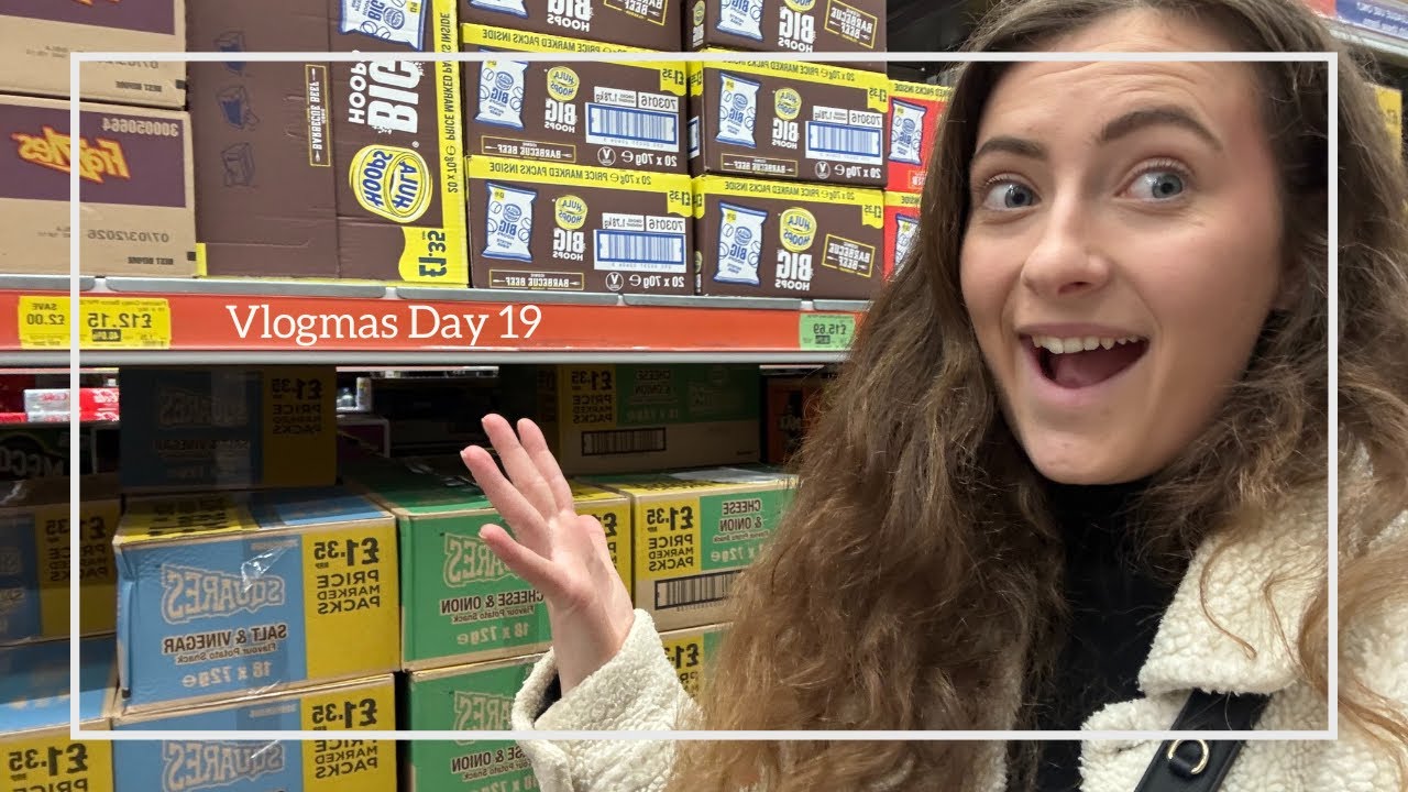 Мой первый визит в Booker Wholesale, подготовка к Рождеству в самом разгаре | Vlogmas, День 19