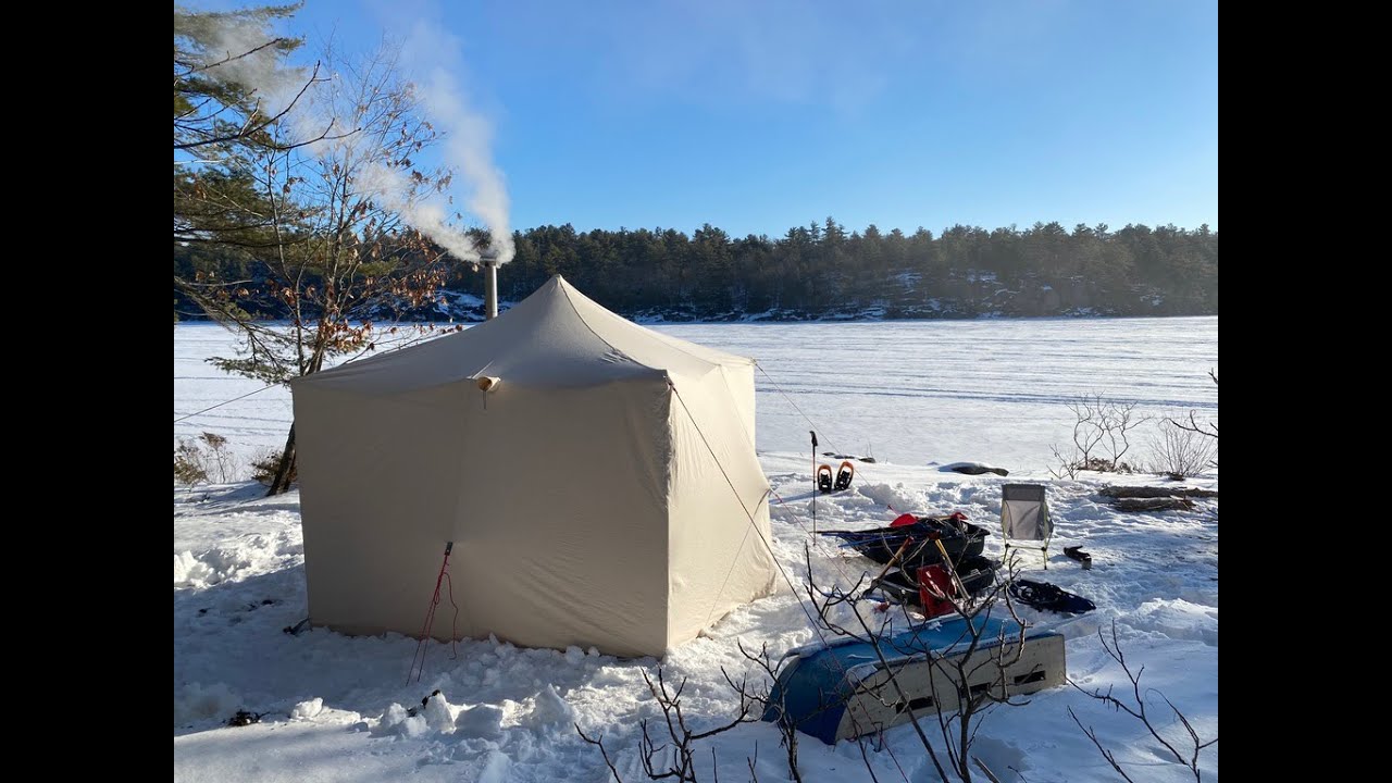 Making a Canvas Hot Tent for Winter Camping