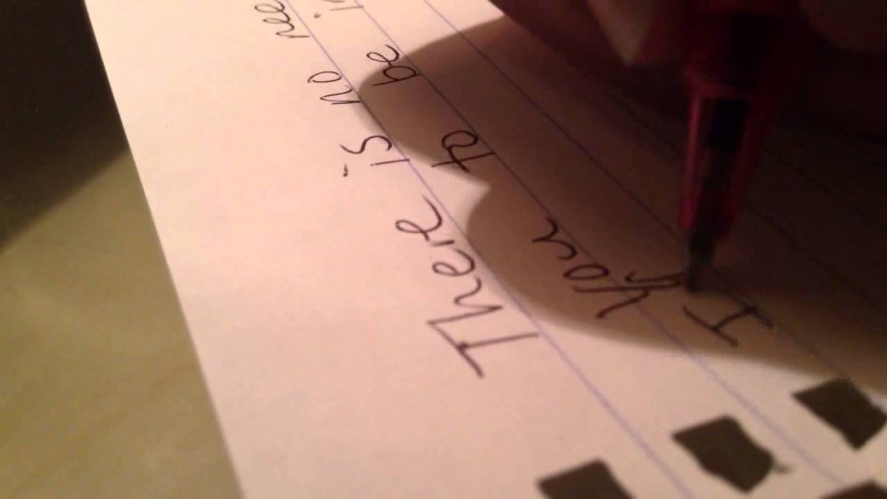 ASMR | Writing Sounds 2 | pen on glass