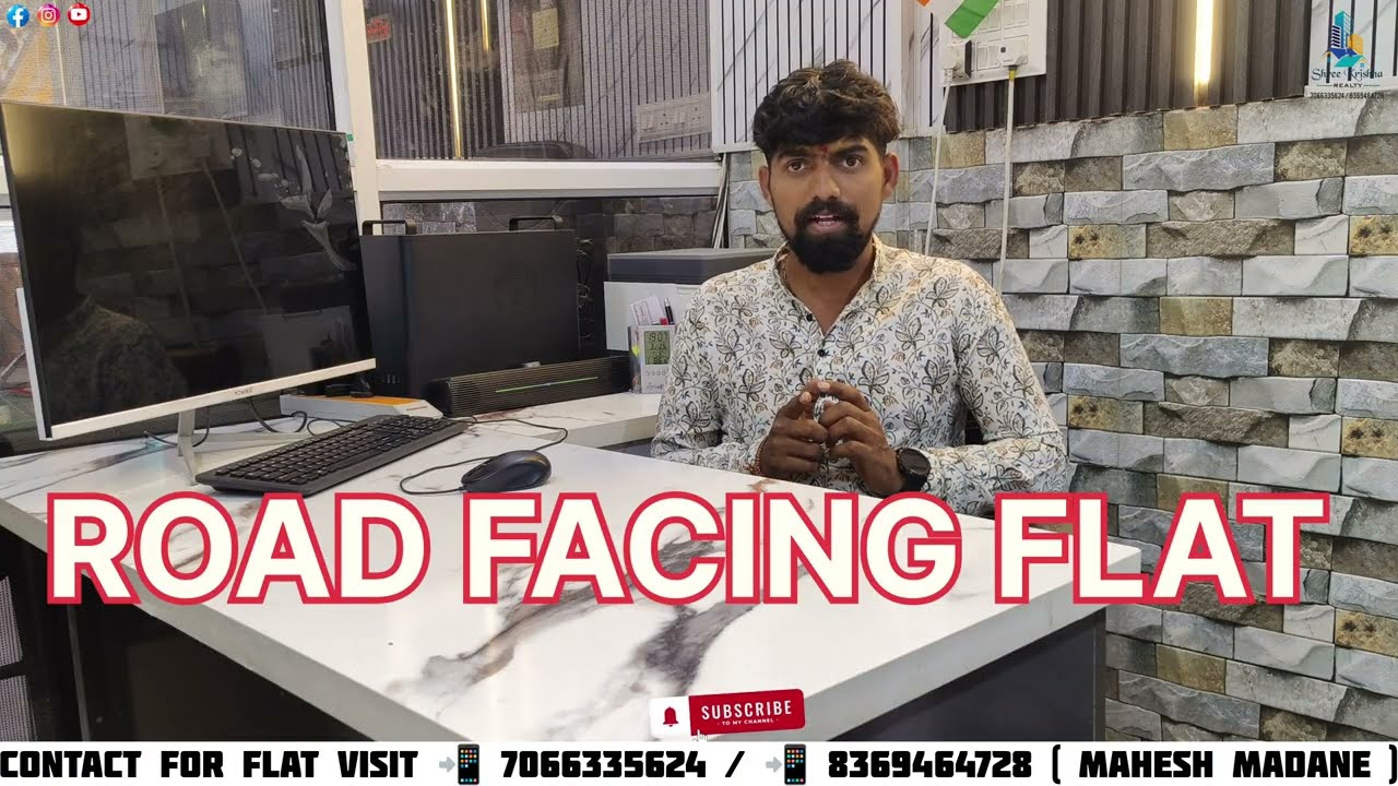 Road Facing 1BHK Flat for Sale in Kamothe Sector 35 | Ready to Move | Navi Mumbai | 