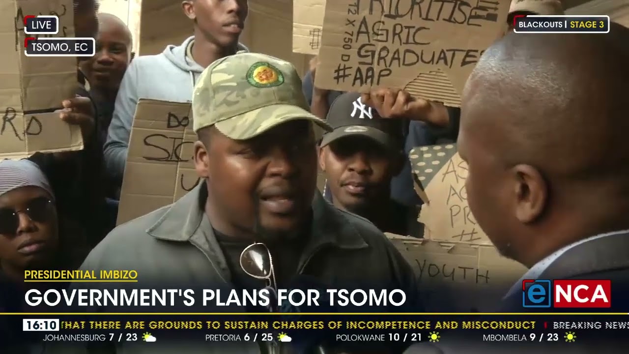 Tsomo residents raise service delivery frustration