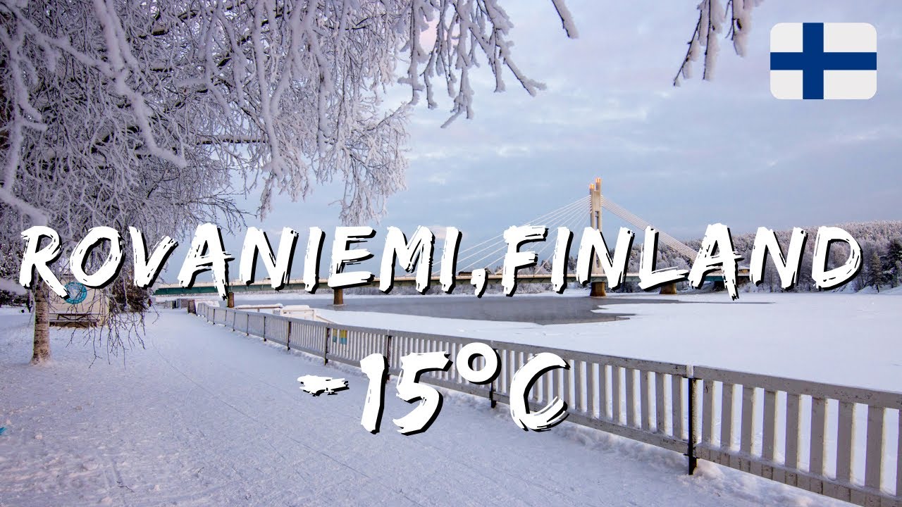Winter Wonderland: 4K Walking Tour of Rovaniemi, Finland - Discover Lapland's Enchanting Beauty