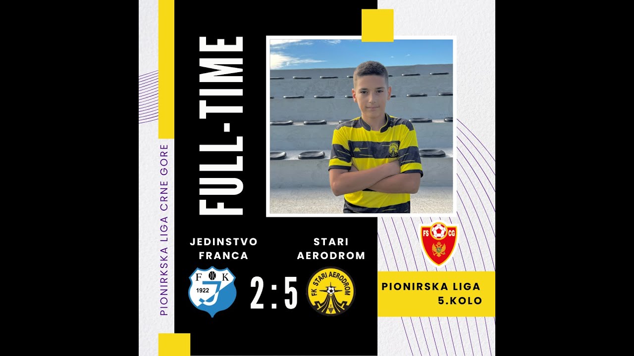 Pioniri 2011 - FK Jedinstvo Franca vs FK Stari Aerodrom - Reportaža